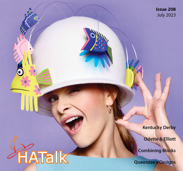Butterfly Hat and Fish Hat - Odette & Elliott X Francini_K - HATalk July 2023 Issue