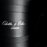 Mars Red Movement - Large Leopard Hat Burnt Orange Flight Feathers