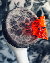 Mars Red Movement - Mars Red Leopard Print Pillbox